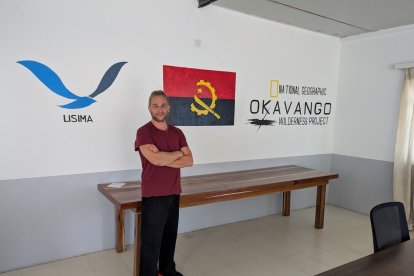 El investigador del Campus de Ponferrada Víctor Fernández participa en una expedición internacional liderada por National Geographic para proteger el delta africano del Okavango