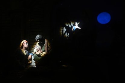 Belén artesano de la parroquia Hermano San Rafael