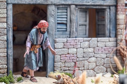 Belén artesano de la parroquia Hermano San Rafael