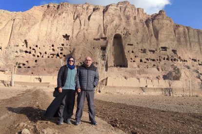 Afganistán 2023. Budas de Bamiyán. Lo que queda de ellos.