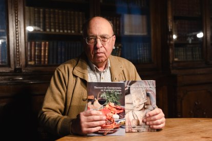 Fernando Franco Jubete, autor de los dos tomos sobre Gastronomía de Castilla y León