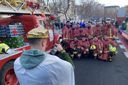 Cabalgata de los Reyes Magos en León