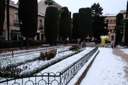 Primera nevada en Salamanca y alrededores