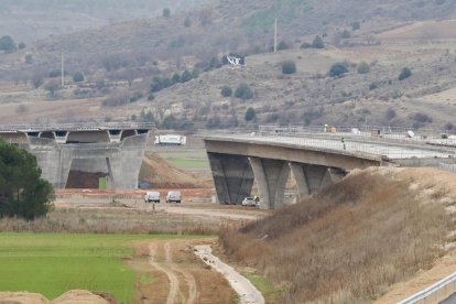 Estado de ejecución en los tramos de la A-11 en la provincia de Valladolid.