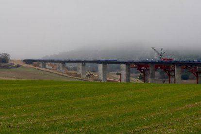 Estado de ejecución en los tramos de la A-11 en la provincia de Valladolid.