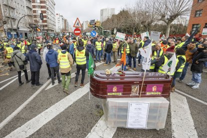 Nueva tractorada contra Mercosur en Burgos