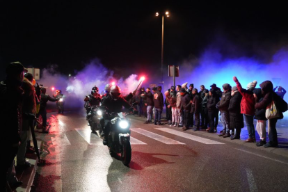 Concentración de Motauros en Tordesillas (Valladolid)