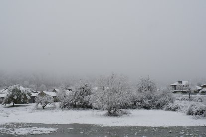Temporal de nieve en El Bierzo.