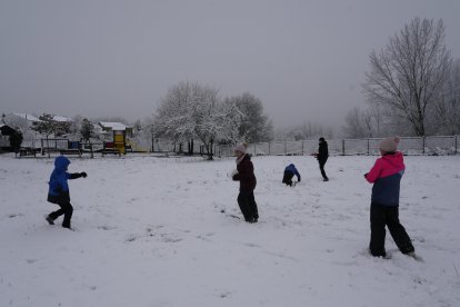 Temporal de nieve en El Bierzo.