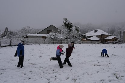 Temporal de nieve en El Bierzo.