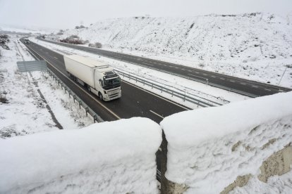 Temporal de nieve en el sur de la provincia de Salamanca