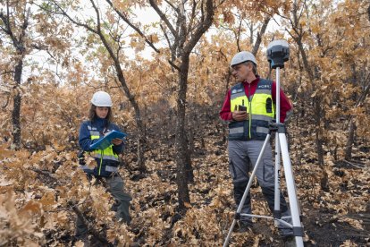 El CSIC documenta los daños ambientales y geológicos clave para la recuperación postincendio de Las Médulas