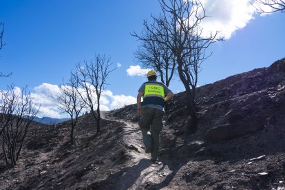 El CSIC documenta los daños ambientales y geológicos clave para la recuperación postincendio de Las Médulas