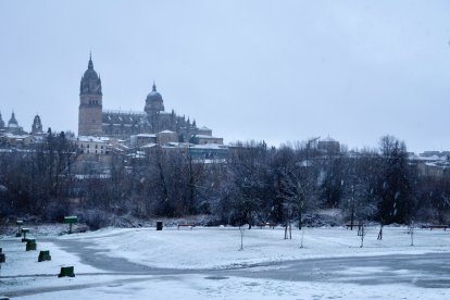 Kristin en Salamanca.