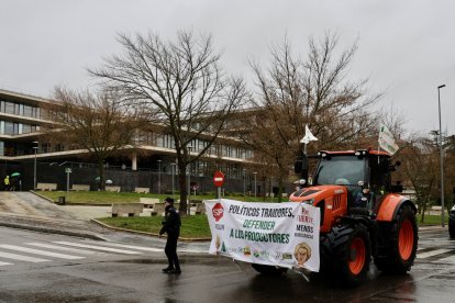 Tractorada en Salamanca en contra de Mercosur