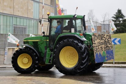 Tractorada en Salamanca en contra de Mercosur