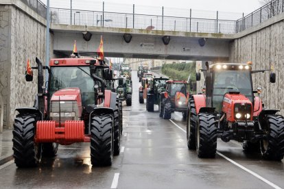 Tractorada en Salamanca en contra de Mercosur