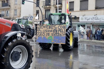 Tractorada en Salamanca en contra de Mercosur