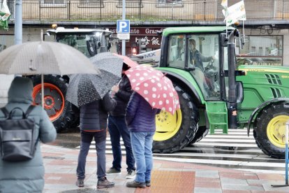 Tractorada en Salamanca en contra de Mercosur