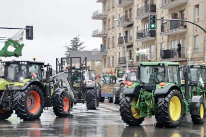 Tractorada en Salamanca en contra de Mercosur