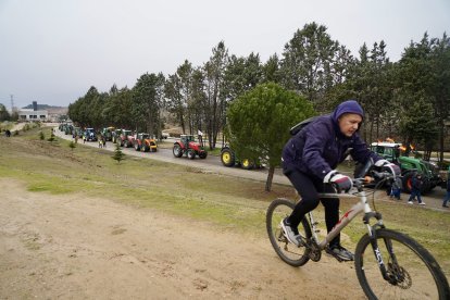 Tractorada en Valladolid en contra de Mercosur