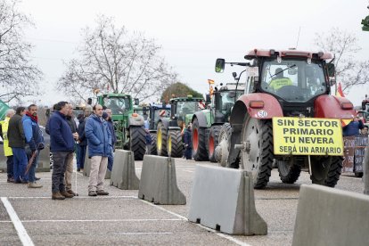 Tractorada en Valladolid en contra de Mercosur