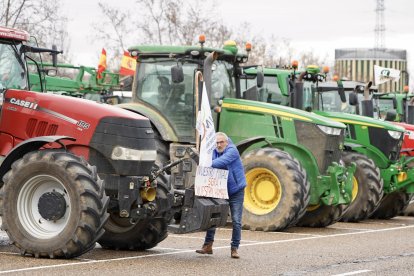 Tractorada en Valladolid en contra de Mercosur