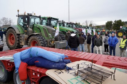 Tractorada en Valladolid en contra de Mercosur