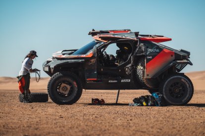 La piloto burgalesa Cristina Gutiérrez