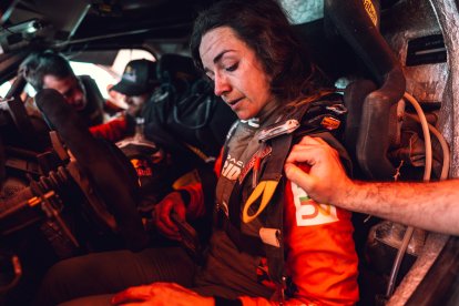 La piloto burgalesa Cristina Gutiérrez