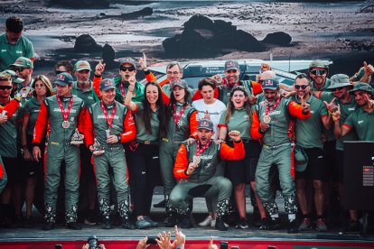 La piloto burgalesa Cristina Gutiérrez