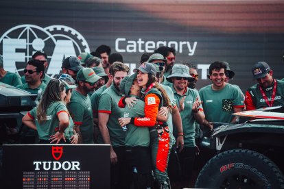 La piloto burgalesa Cristina Gutiérrez