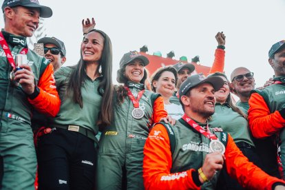 La piloto burgalesa Cristina Gutiérrez