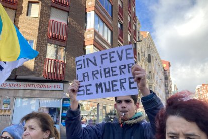 Corte reivindicativo sobre el trazado de Feve