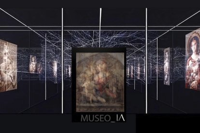 Colección de 57 obras generadas con inteligencia artificial