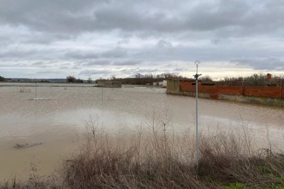 Crecida del río Duero a su paso por Toro (Zamora)
