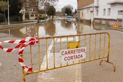 Crecida del río Duero en Soria