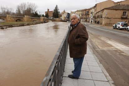 Crecida del río Duero en Soria