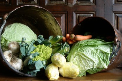 Productos de la huerta de Riaza (Segovia)