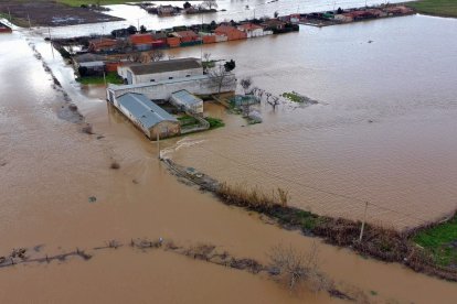 El río Duero, a su paso por Zamora