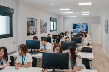 Aula de uno de los centros formativos.