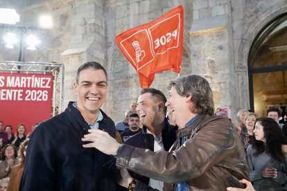 Acto de inicio de campaña del PSOE en Burgos.