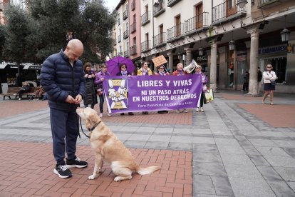 Manifestación por Día Internacional de la Mujer en Valladolid.