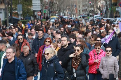 Manifestación del 8M en Zamora.