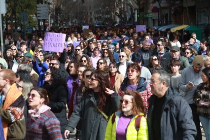 Manifestación del 8M en Zamora.