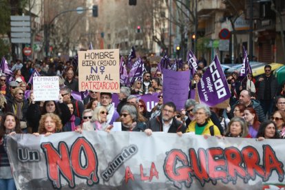 Manifestación del 8M en Zamora.