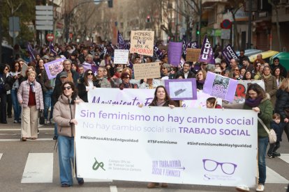 Manifestación del 8M en Zamora.