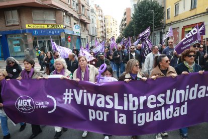 Manifestación del 8M en Zamora.