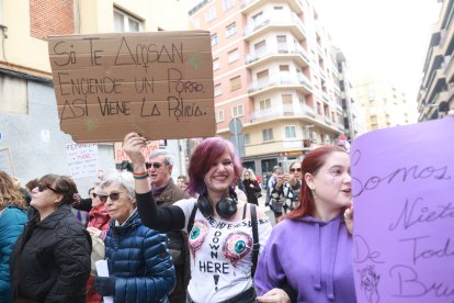 Manifestación del 8M en Zamora.
