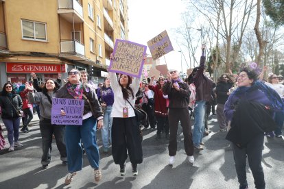 Manifestación del 8M en Zamora.
